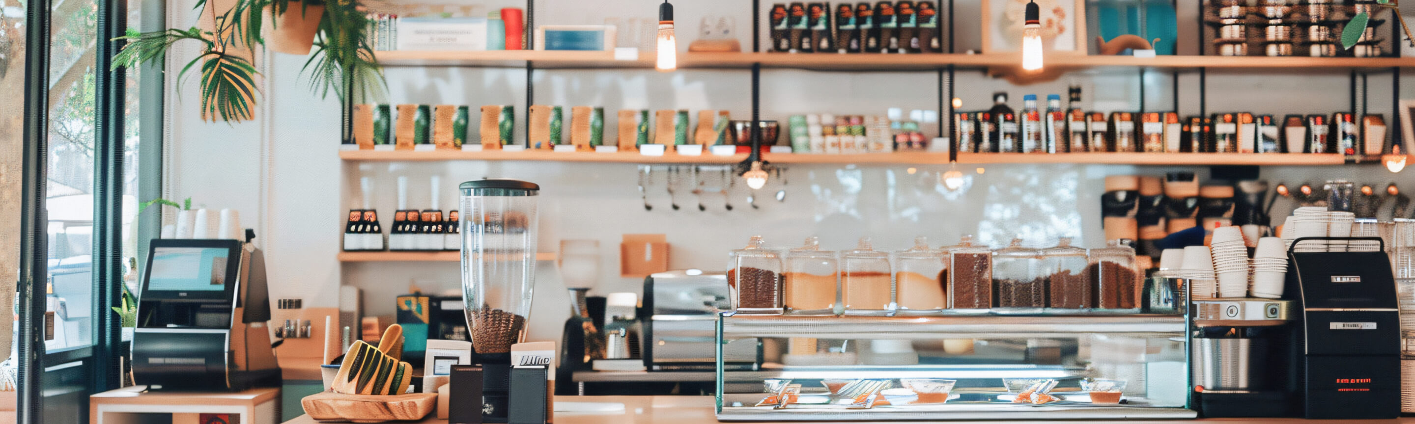 カフェ店内の画像